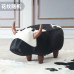 Leather Cow Creative Animal Coat Hat Room Shoe Changing Stool Home Footstool Living Room Shoe Stool Leather Cow Creative Animal Coat Hat Room Shoe Changing Stool Home Footstool Living Room Shoe Stool