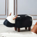 Leather Cow Creative Animal Coat Hat Room Shoe Changing Stool Home Footstool Living Room Shoe Stool Leather Cow Creative Animal Coat Hat Room Shoe Changing Stool Home Footstool Living Room Shoe Stool