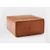 Nordic Luxe Genuine Leather Square Ottoman Stool Nordic Luxe Genuine Leather Square Ottoman Stool