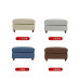 American Footstool Ottoman Living Room Mediterranean Style Single Fabric Sofa Side Table Rectangular European Style