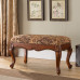 Wooden American Home Entryway Dresser Shoe Bench Sofa Footrest Leather Bed End Bench