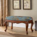 Wooden American Home Entryway Dresser Shoe Bench Sofa Footrest Leather Bed End Bench