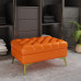 Luxury Velvet Clothand Leather Sofa Stools Luxury Velvet Clothand Leather Sofa Stools