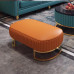 Modern Luxury Solid Wood Living Room Sofa Stool Shoe Stool Stainless Steel Footrest Leather Bedroom Bed Foot Stool Modern Luxury Solid Wood Living Room Sofa Stool Shoe Stool Stainless Steel Footrest Leather Bedroom Bed Foot Stool