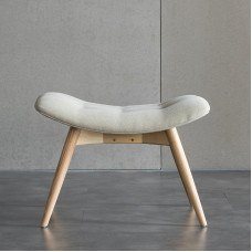 Modern Scandinavian Single Sofa Rocking Chair Footstool Modern Scandinavian Single Sofa Rocking Chair Footstool