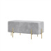 Nordic Fabric Sofa Stool Entryway Shoe Bench