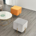 Nordic Fabric Sofa Stool Entryway Shoe Bench