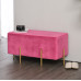 Nordic Fabric Sofa Stool Entryway Shoe Bench