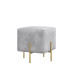 Nordic Fabric Sofa Stool Entryway Shoe Bench