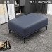 Luxury Genuine Leather Sofa Footrest Stool Luxury Genuine Leather Sofa Footrest Stool