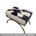 Modern Luxury Cowhide Shoe Bench Modern Luxury Cowhide Shoe Bench