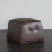 Leather Brown Ottoman Living Room Sofa Stool Footstool Hallway Shoe Bench Stool