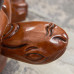 American Wooden Sofa Stool Leather Turtle Footstool Kids Low Stool Creative Wealthy Stool Sofa Footstool Shoe Bench