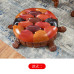 American Wooden Sofa Stool Leather Turtle Footstool Kids Low Stool Creative Wealthy Stool Sofa Footstool Shoe Bench