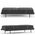 Modern Minimal Metal Bed End Bench Living Room Sofa Ottoman Italian Long Bench Mall Rest Bench Entryway Shoe Changing Stool Modern Minimal Metal Bed End Bench Living Room Sofa Ottoman Italian Long Bench Mall Rest Bench Entryway Shoe Changing Stool