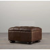 Leather American Sofa Stool Shoes Ottoman Bedroom Cabinet Waxed Leather Industrial Retro Footstool Leather American Sofa Stool Shoes Ottoman Bedroom Cabinet Waxed Leather Industrial Retro Footstool