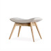 Italian Minimalist Single Sofa Rocking Chair Footstool Italian Minimalist Single Sofa Rocking Chair Footstool