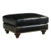 Luxurious Leather Sofas and Footstools for Living Room