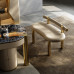 Light Luxury Chaise Chair Genuine Leather Stool Dressing Modern Simple Guest Designers Creative Tea Table Chair Combination Light Luxury Chaise Chair Genuine Leather Stool Dressing Modern Simple Guest Designers Creative Tea Table Chair Combination