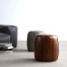 Modern Luxury Leather Vanity Stool Round Nord Italian Minimalist Shoe Change Stool Legs Modern Luxury Leather Vanity Stool Round Nord Italian Minimalist Shoe Change Stool Legs