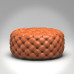 European Round Leather Sofa Chair American Wardrobe Clothes Store High End Shoes Changing Bench Leather Art Pull Buckle Foot Pedestal European Round Leather Sofa Chair American Wardrobe Clothes Store High End Shoes Changing Bench Leather Art Pull Buckle Foot Pedestal