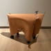 Italian Minimalist Saddle Chair Luxury Animal Seat Living Room Creative Shoe Bench Children Model Chair