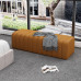 Modern Stylish Mottled Plush Footstool Couch Living Room Modern Stylish Mottled Plush Footstool Couch Living Room