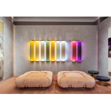 Italian Luxury Fabric Modular Cotton Candy Sofa Stool Designer Modern Living Room Cloakroom Square Stool Italian Luxury Fabric Modular Cotton Candy Sofa Stool Designer Modern Living Room Cloakroom Square Stool
