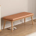 Scandinavian Entryway Footstool Modern Minimalistic Solid Wood Fabric Cushioned Sofa Stool Scandinavian Entryway Footstool Modern Minimalistic Solid Wood Fabric Cushioned Sofa Stool