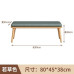 Scandinavian Entryway Footstool Modern Minimalistic Solid Wood Fabric Cushioned Sofa Stool Scandinavian Entryway Footstool Modern Minimalistic Solid Wood Fabric Cushioned Sofa Stool