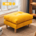 Home Fabric Upholstered Footstool Ottoman
