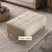 Modern Minimal Luxury Ottoman Stool Shoe Bench Low Stool Solid Wood Footrest Home Entryway Modern Minimal Luxury Ottoman Stool Shoe Bench Low Stool Solid Wood Footrest Home Entryway