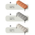 Nordic Leather Shoe Stool Modern Minimalist Bedroom Solid Wood Stool Luxury Sofa Stool Footstool