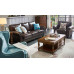 American Leather Sofa Country Three Seater Living Room Furniture Top Grain Cowhide Sofa Set