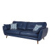 Scandinavian Leather Sofa Set