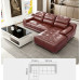 Luxury Genuine Leather Sofa Set Modern Minimalist Home Furniture Top Layer Cowhide