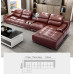 Luxury Genuine Leather Sofa Set Modern Minimalist Home Furniture Top Layer Cowhide
