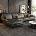 Leather Sofa Italian Minimalist Top Layer Cowhide Modern Living Room Nordic Luxury Noblewoman Art Leather Corner Sofa