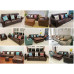 American Leather Sofa Country Three Seater Living Room Furniture Top Grain Cowhide Sofa Set