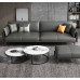 Modern Luxury ThreeSeater Leather Sofa Tea Table Set