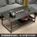 Modern Luxury ThreeSeater Leather Sofa Tea Table Set