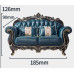 Luxury Mansion LShaped Genuine Leather Sofa