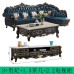 Luxury Mansion LShaped Genuine Leather Sofa