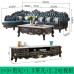 Luxury Mansion LShaped Genuine Leather Sofa