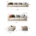 American Genuine Leather Sofa Set Contemporary Luxury for