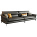 Italian Style Minimalist Leather Sofa Living Room Simple Modern Luxury Sizes