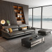 Italian Style Minimalist Leather Sofa Living Room Simple Modern Luxury Sizes