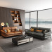 Italian Style Minimalist Leather Sofa Living Room Simple Modern Luxury Sizes