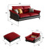 Italian Style Minimalist Leather Sofa Living Room Simple Modern Luxury Sizes