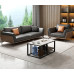 Office Sofa Leather Simplicity Business Reception Boss Office Meeting Area Leisure Modern Tea Set Combo Office Sofa Leather Simplicity Business Reception Boss Office Meeting Area Leisure Modern Tea Set Combo